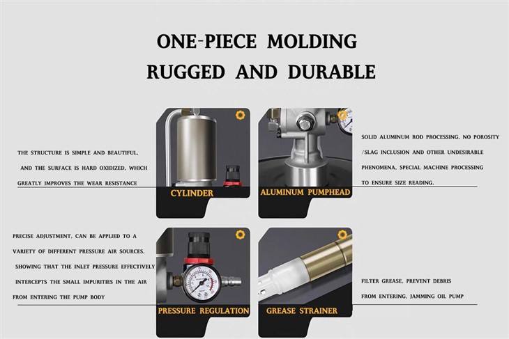 Pneumatic High-pressure Oil Injector factory